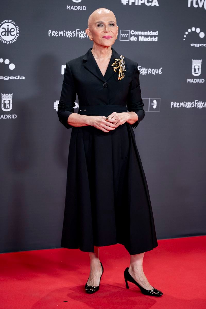 Antonia San Juan, en la alfombra roja de los Premios Forqué 2025