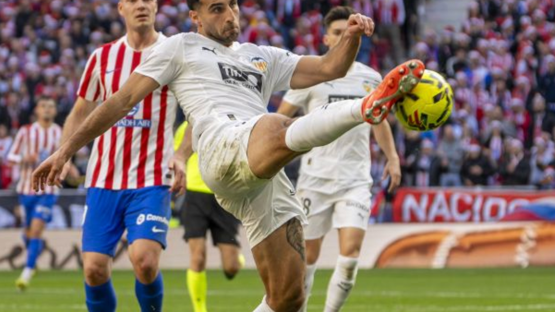 Cömert en el Atlético - Valencia CF