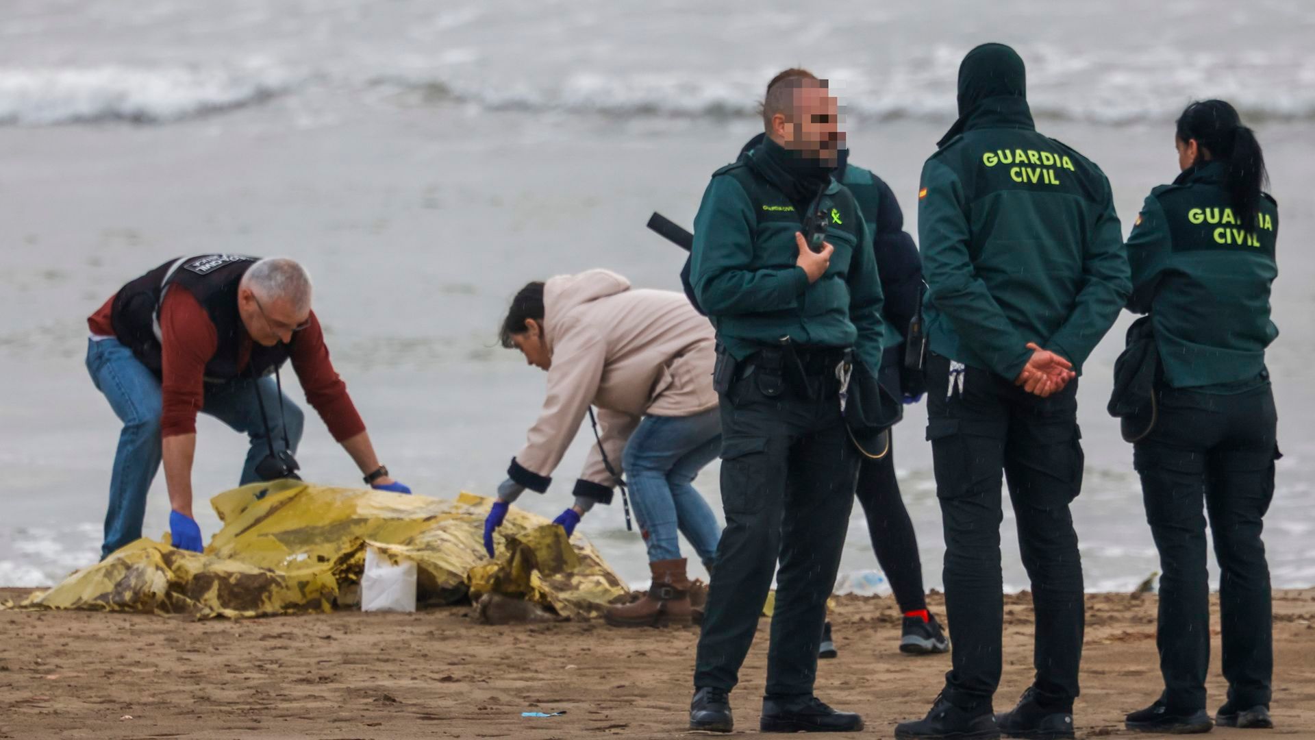 Cadáver temporal en Melilla
