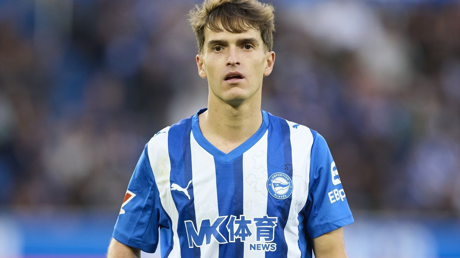Denis Suárez, con el Alavés