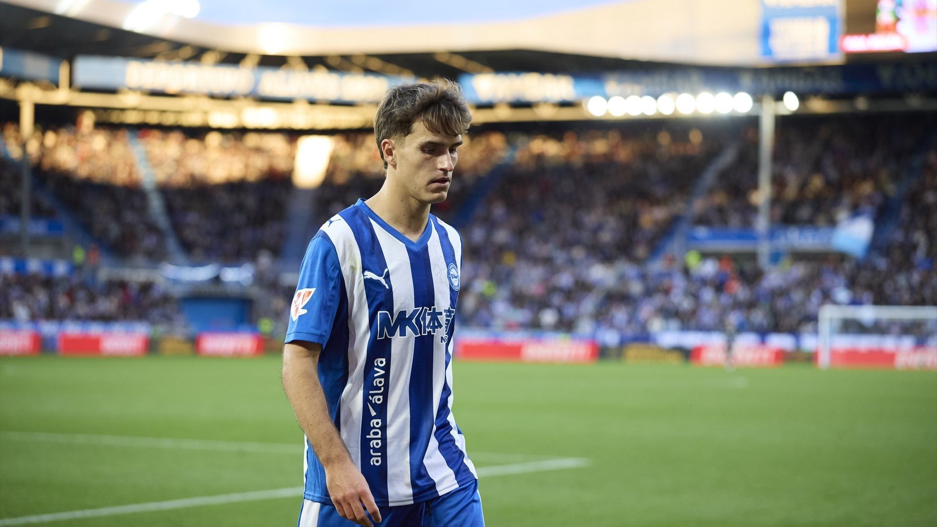Denis Suárez, durante un partido del Alavés Denis Suárez, durante un partido del Alavés