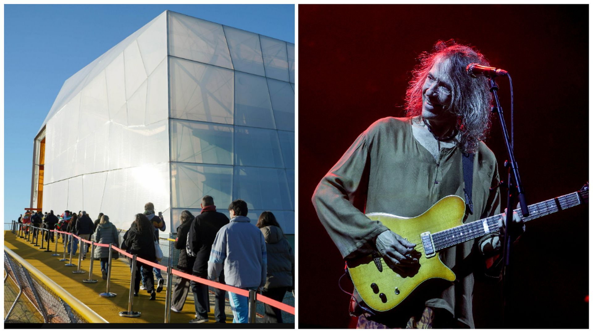 Homenaje a Robe Iniesta en Plasencia: miles de personas hacen cola para despedir al artista