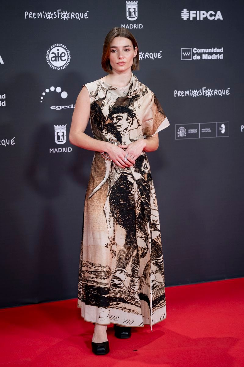 Julia Martinez, en la alfombra roja de los Premios Forqué 2025