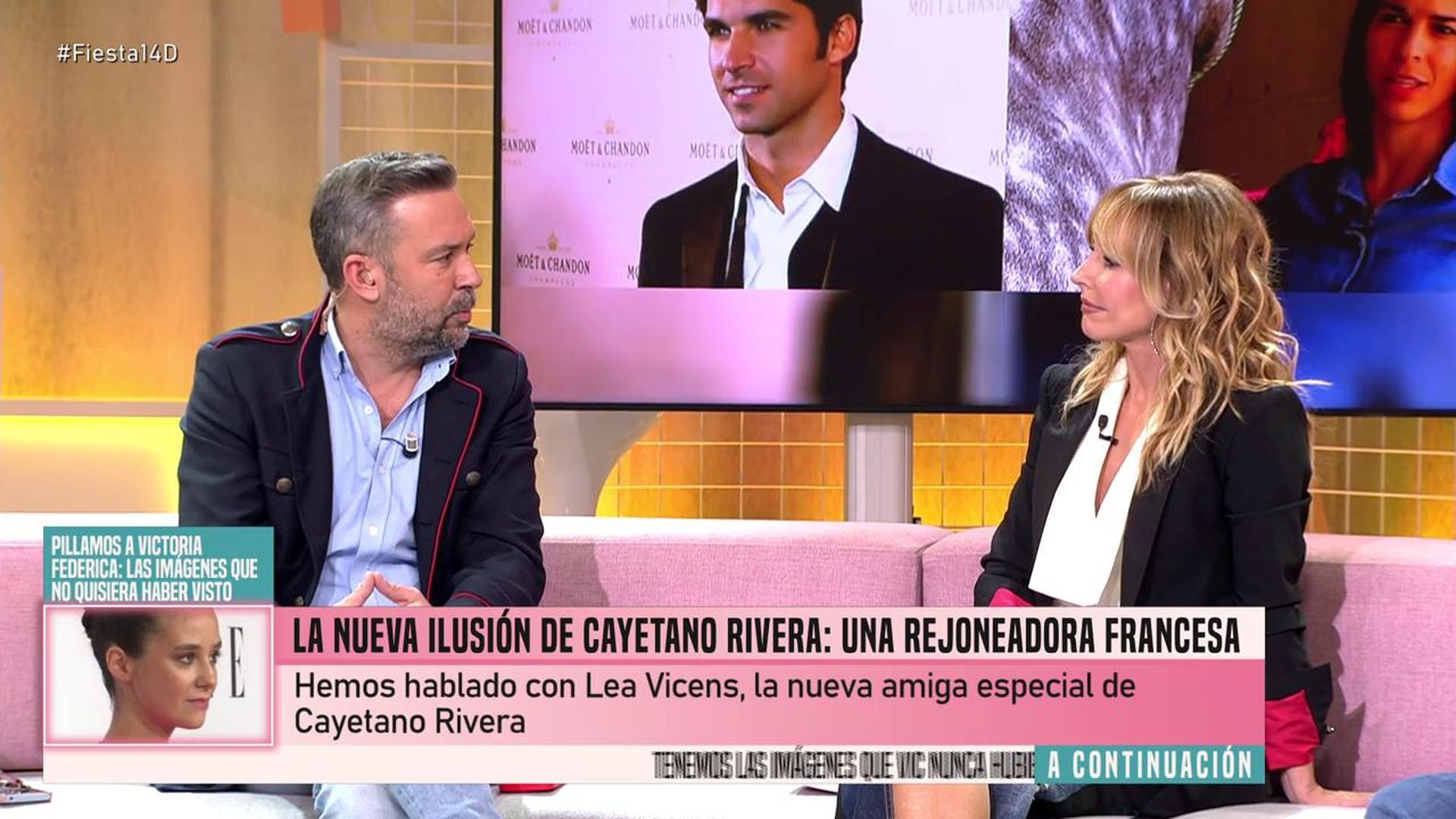 Kike Calleja consigue hablar con Lea Vicens en exclusiva