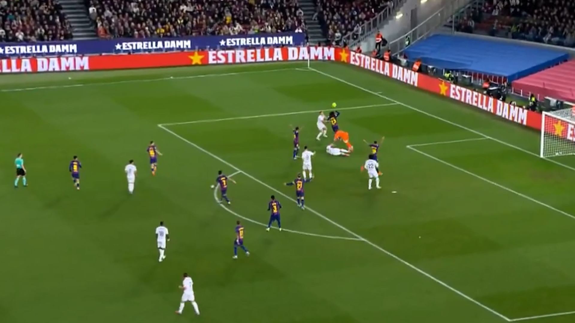 La jugada del gol anulado a Osasuna La jugada del gol anulado a Osasuna