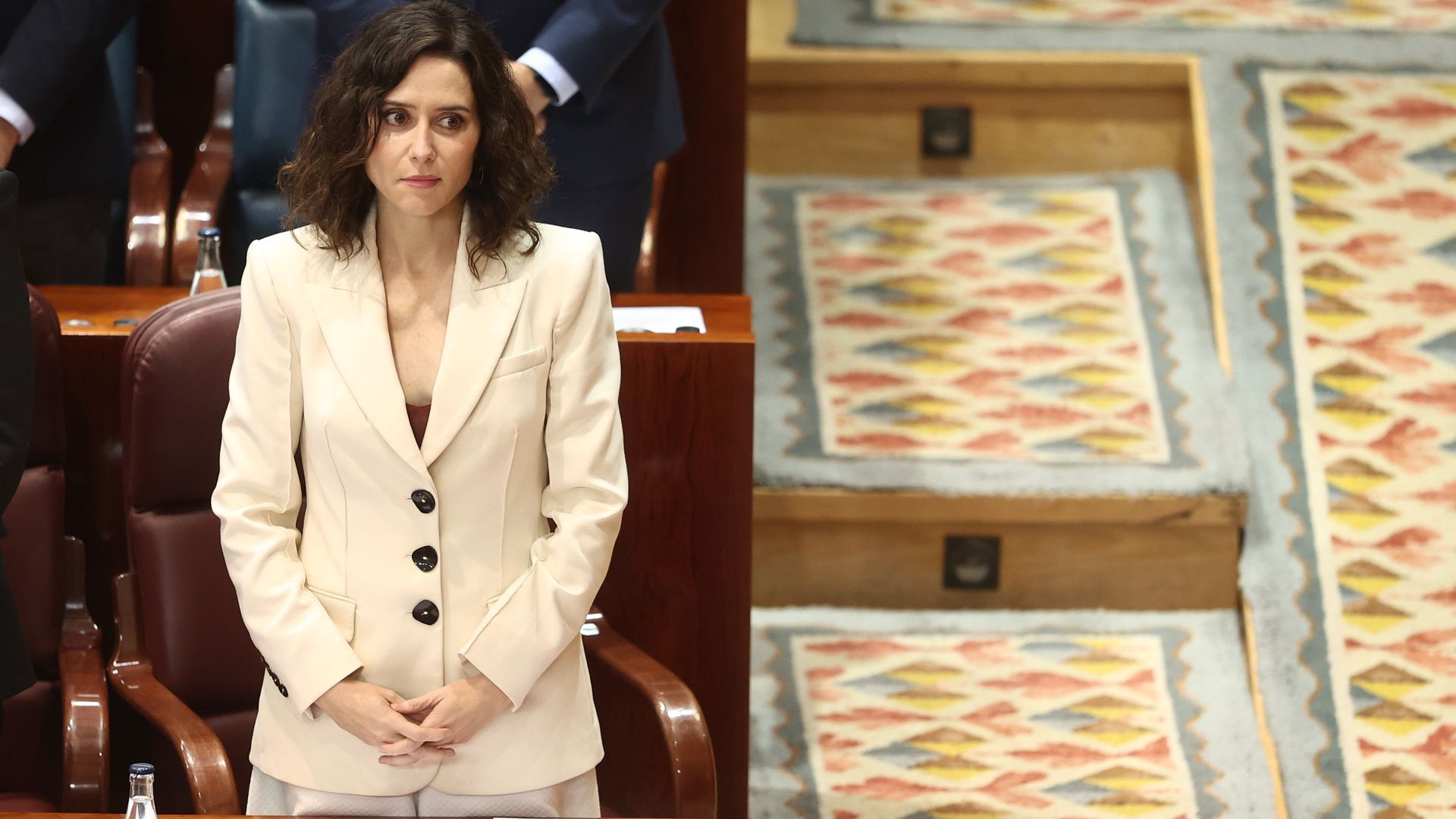 La presidenta de la Comunidad de Madrid, Isabel Díaz Ayuso