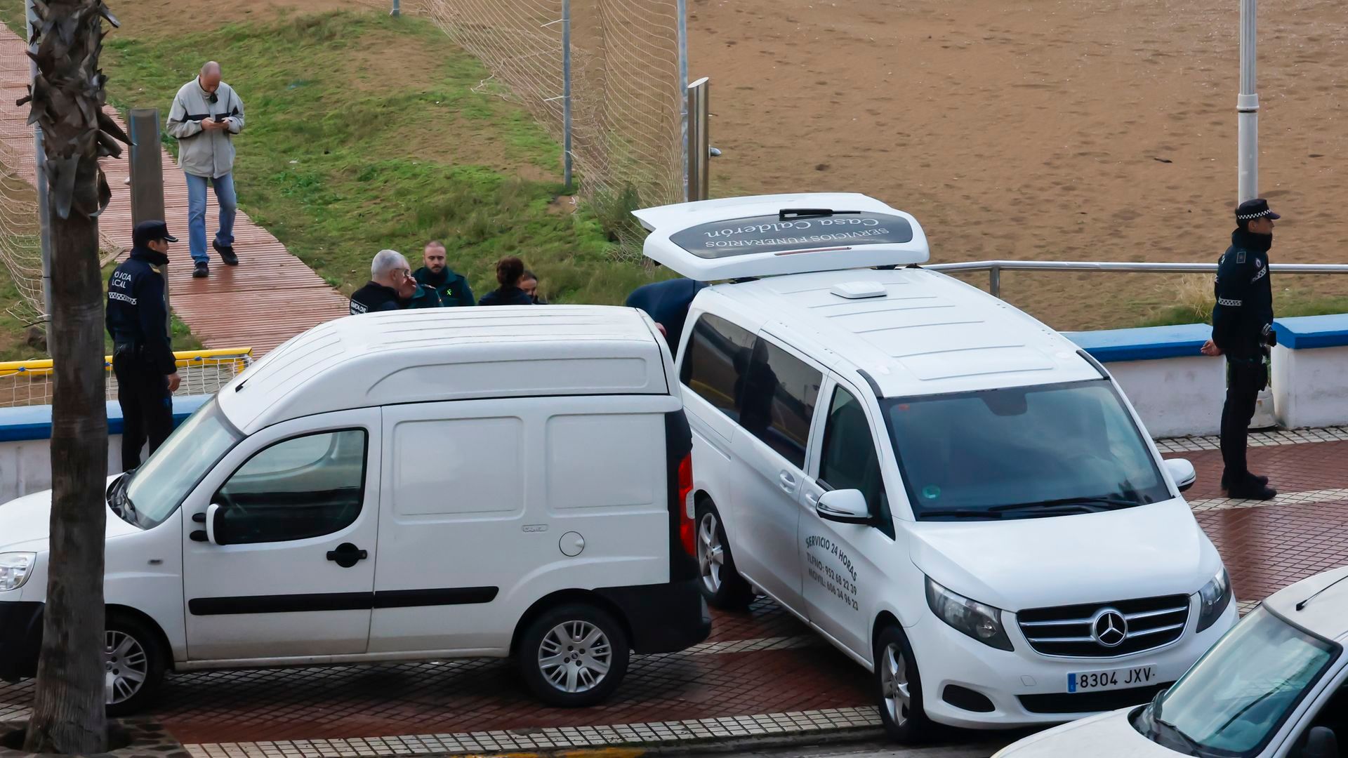 Localizan en una playa de Melilla un cadáver arrastrado por el temporal