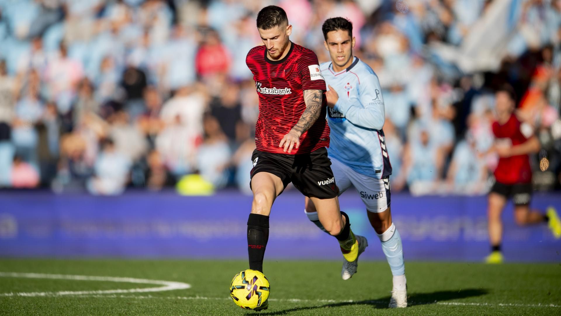 OIhan Sancet en el Celta - Athletic de Balaídos