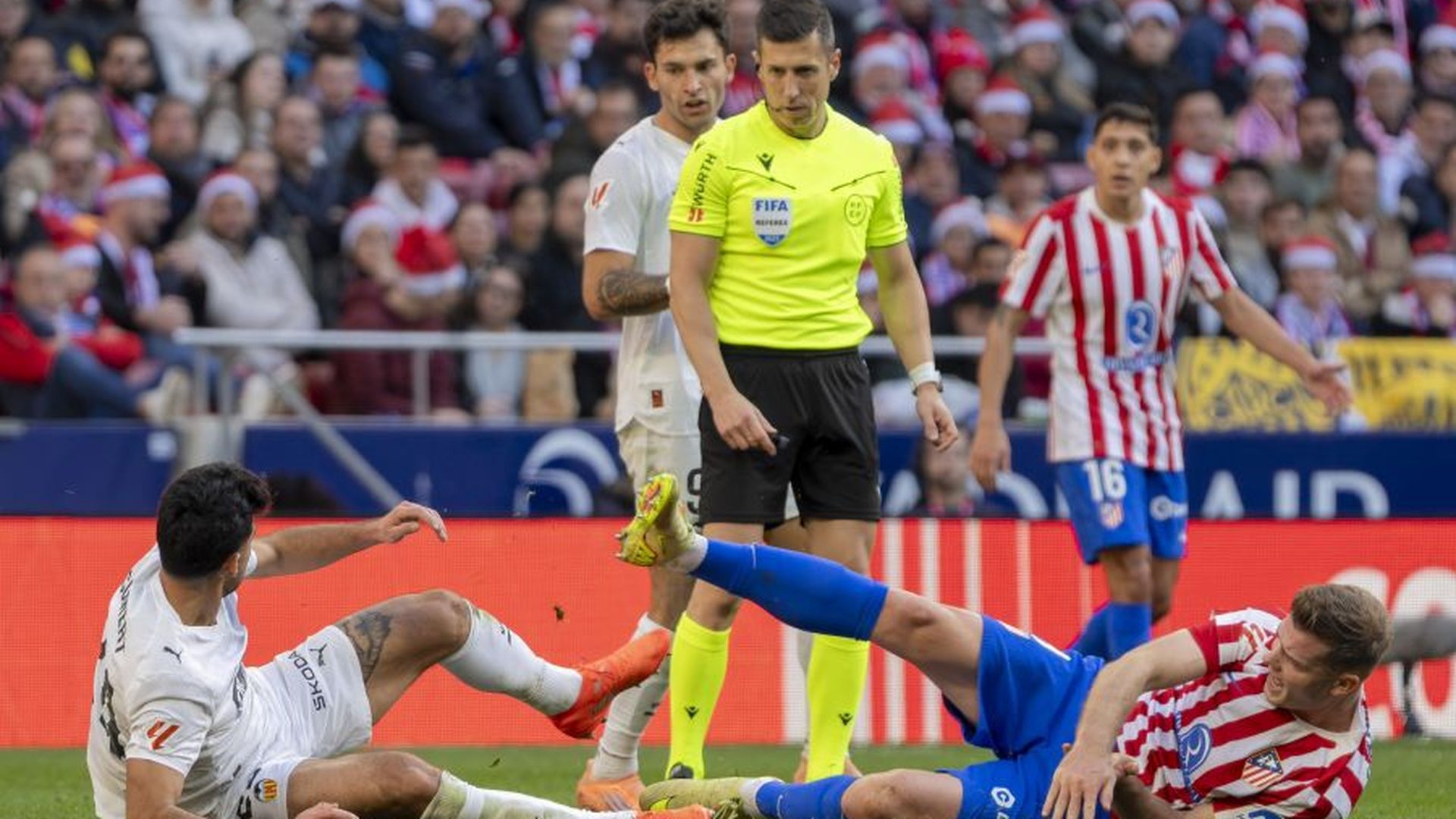 Soto Grado arbitra el Atlético-Valencia Soto Grado arbitra el Atlético-Valencia