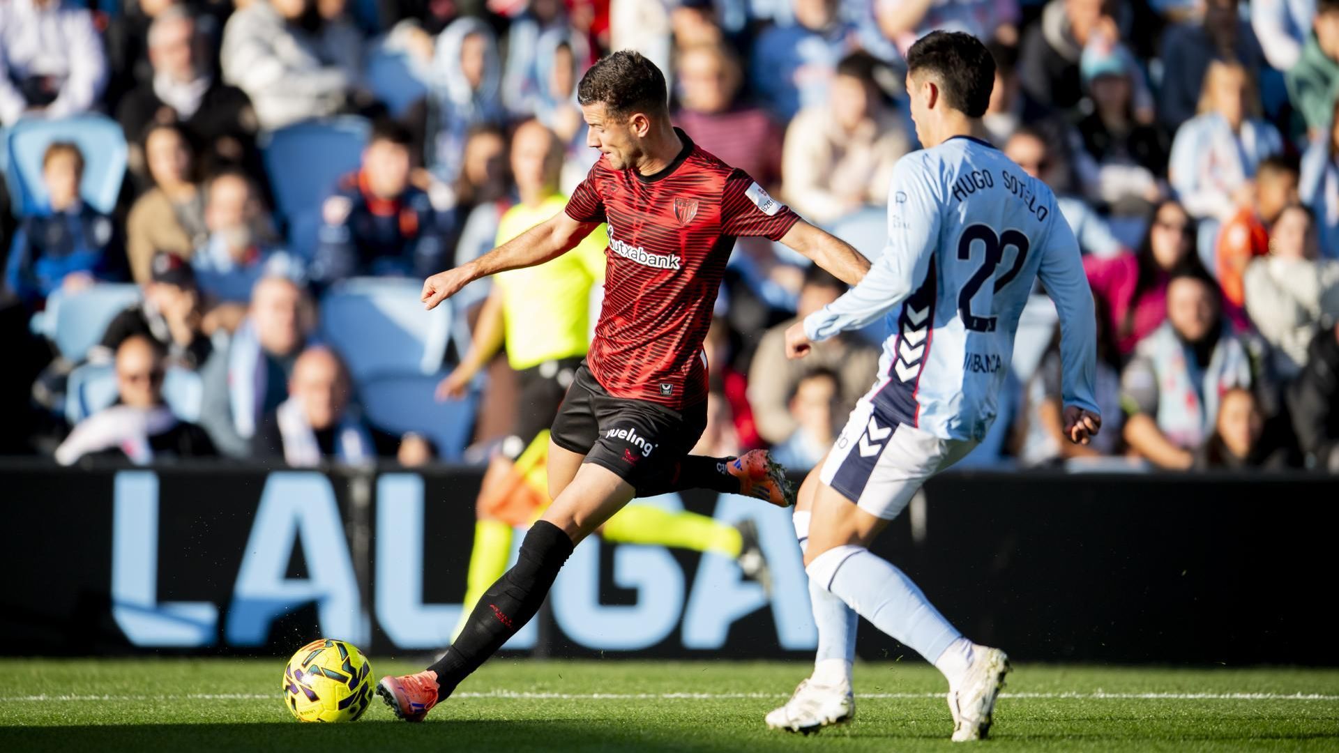 Taconazo de Gorka Guruzeta en el Celta - Athletic Taconazo de Gorka Guruzeta en el Celta - Athletic