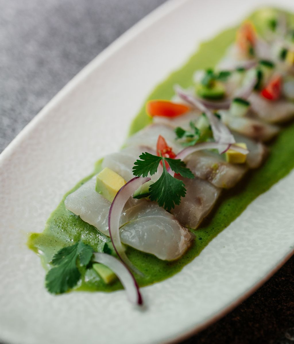 Sus elaboraciones con pescado merecen mucho la pena. Para muestra, este aguachile