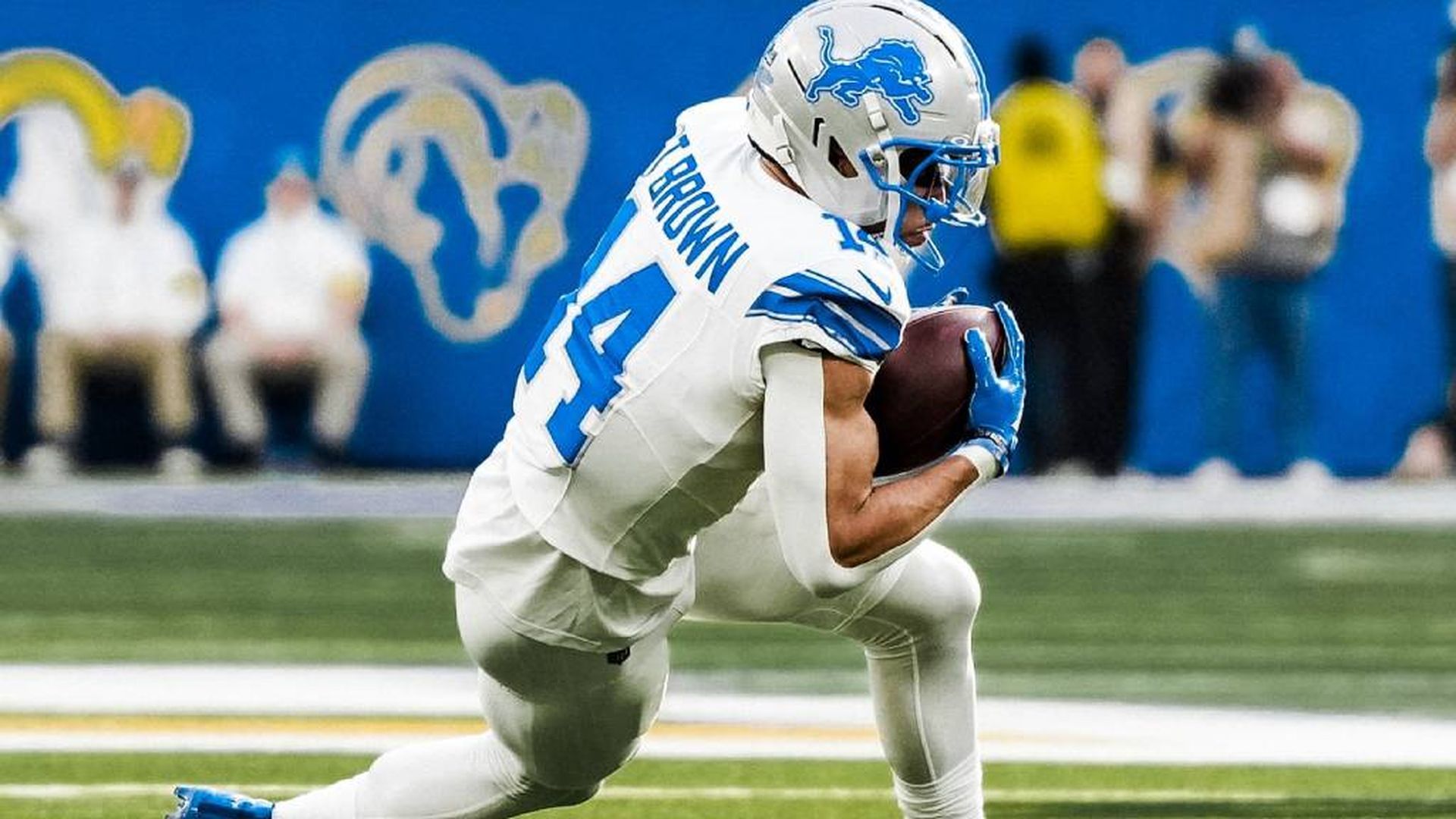 Amon-Ra, de los Detroit Lions en la NFL Amon-Ra, de los Detroit Lions en la NFL