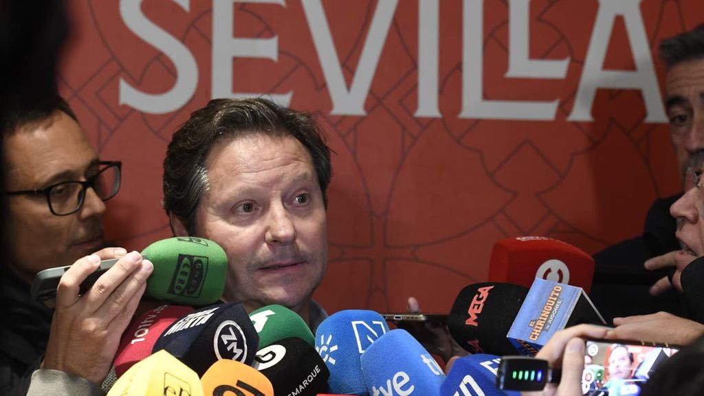 Antonio Lappí, tras la Junta de Accionistas del Sevilla FC de 2025