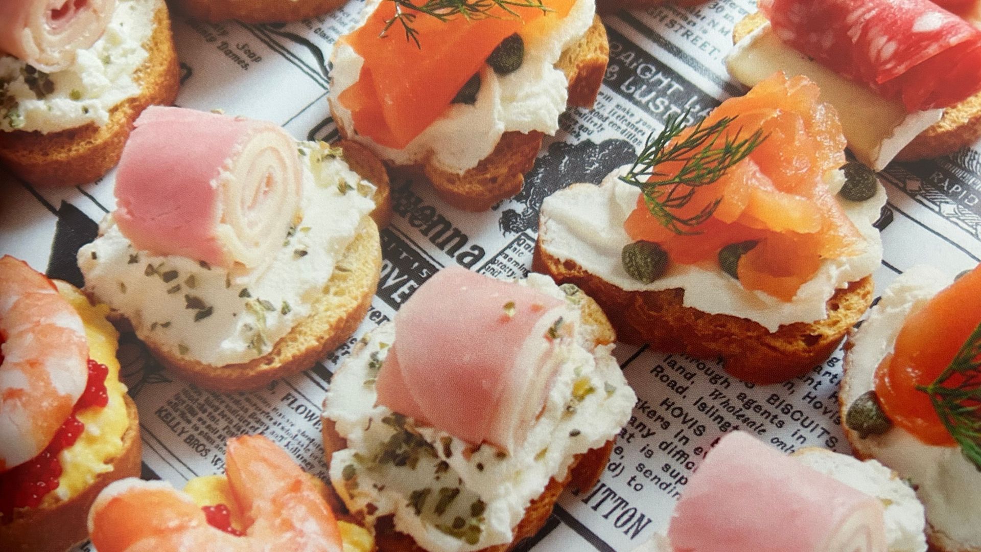 Canapés variados de Anna Recetas Fáciles