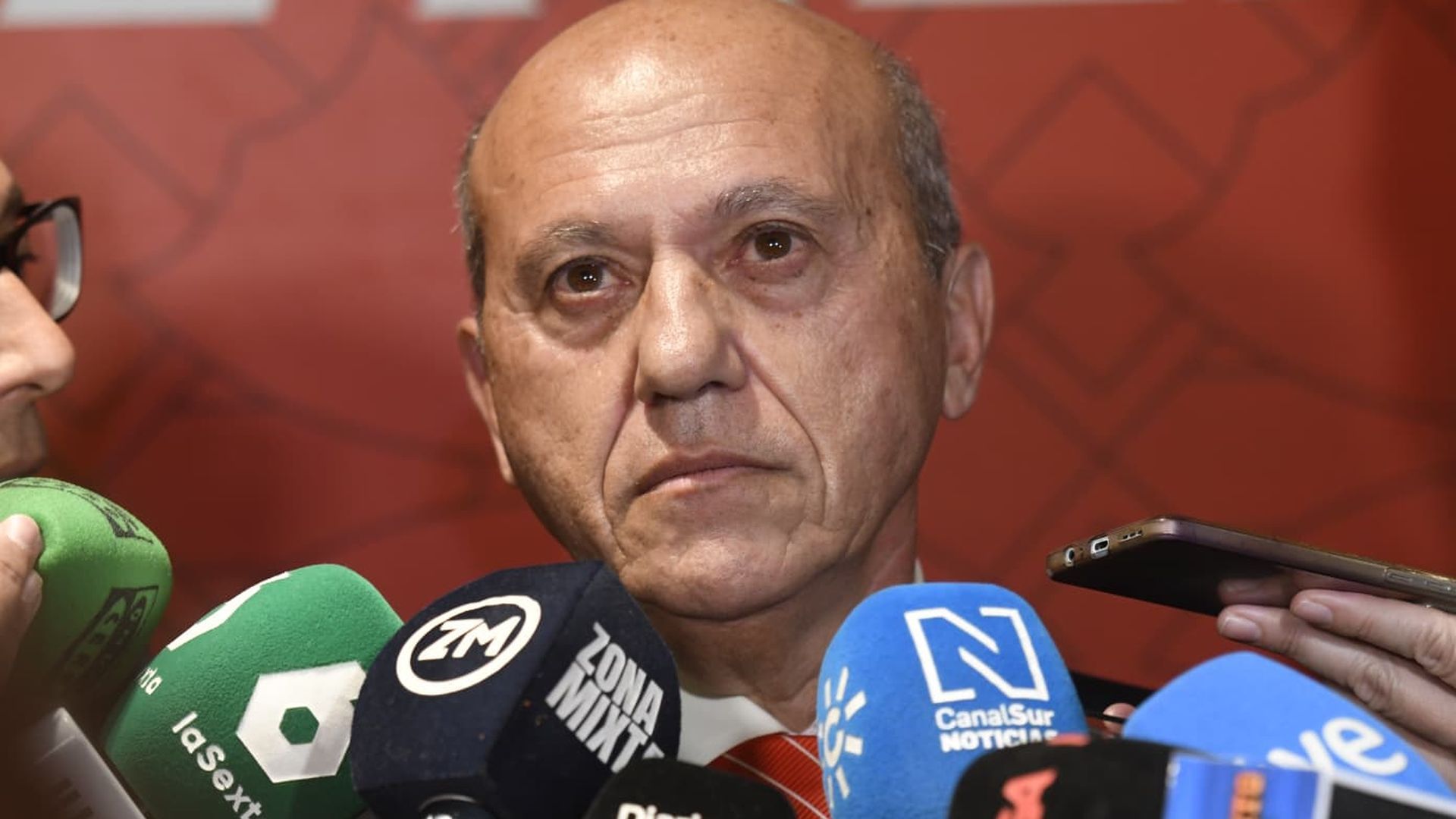 Del Nido Benavente, al término de la Junta de Accionistas del Sevilla