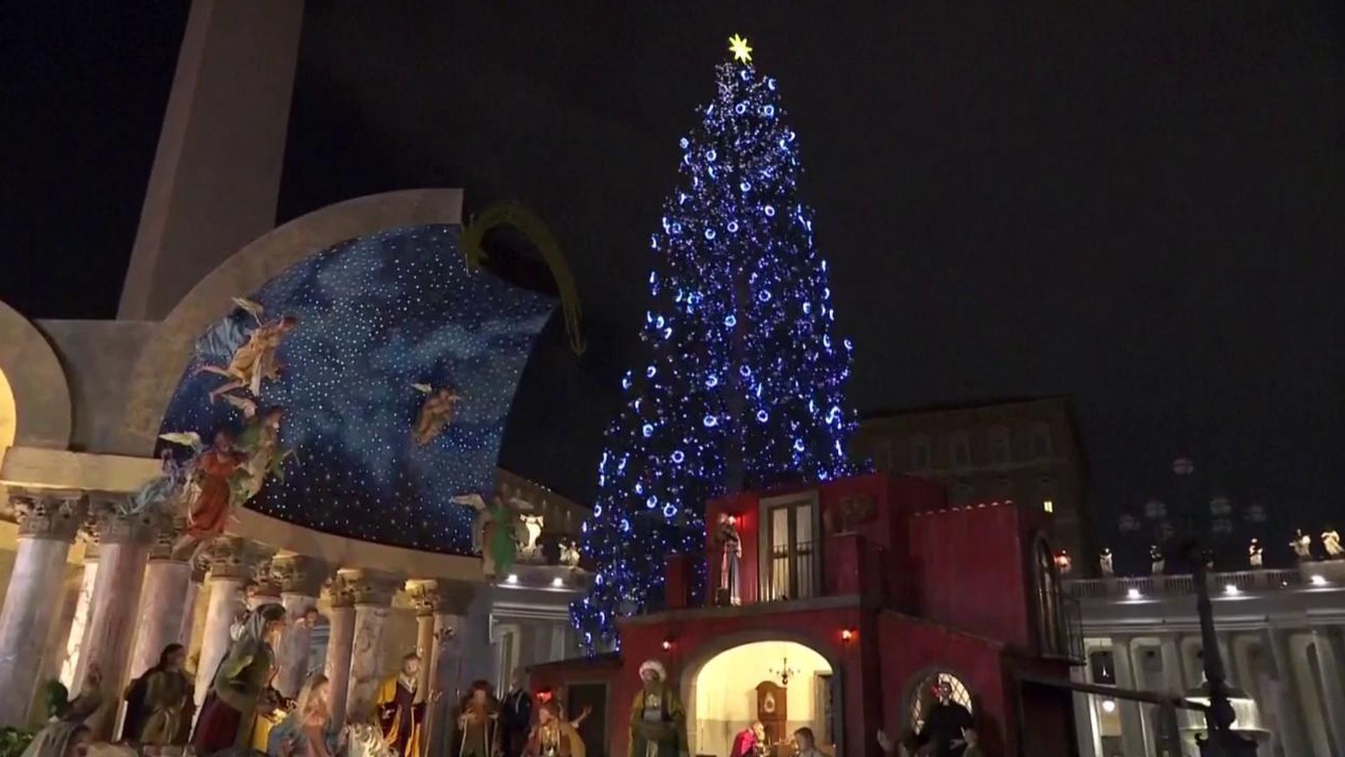 El Vaticano, el último lugar de Europa en encender las luces de Navidad El Vaticano, el último lugar de Europa en encender las luces de Navidad