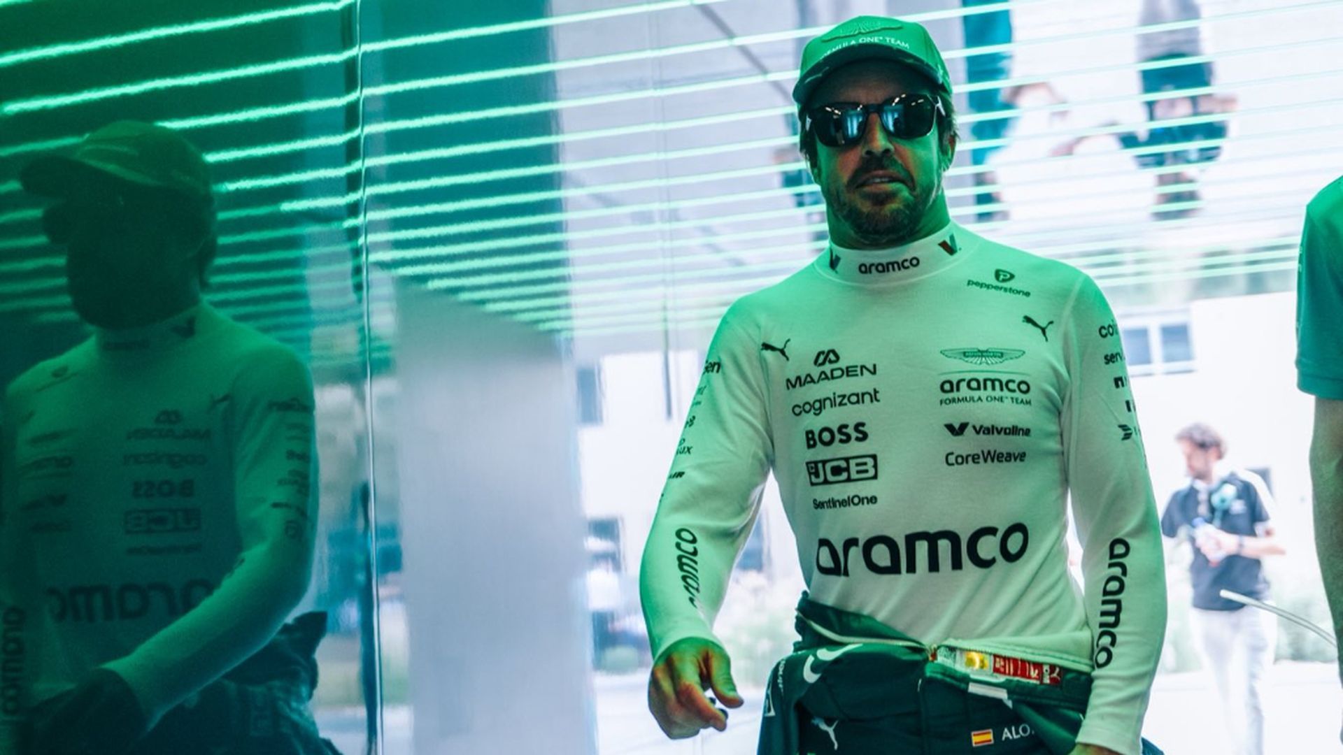 Fernando Alonso, en Abu Dhabi Fernando Alonso, en Abu Dhabi