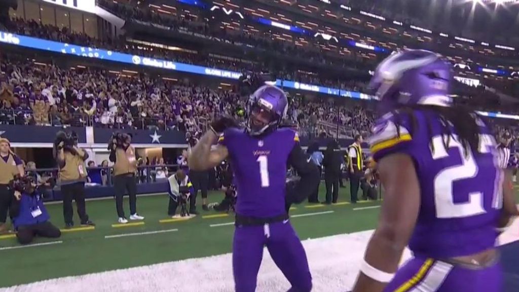 El touchdown de Jalen Nailor que deja ‘KO’ a los Cowboys