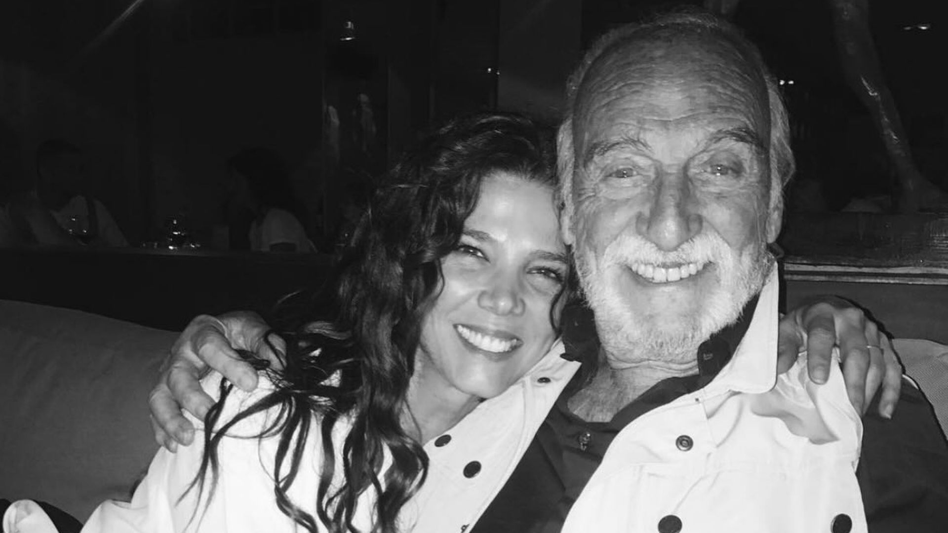 Juana Acosta y Héctor Alterio Juana Acosta y Héctor Alterio