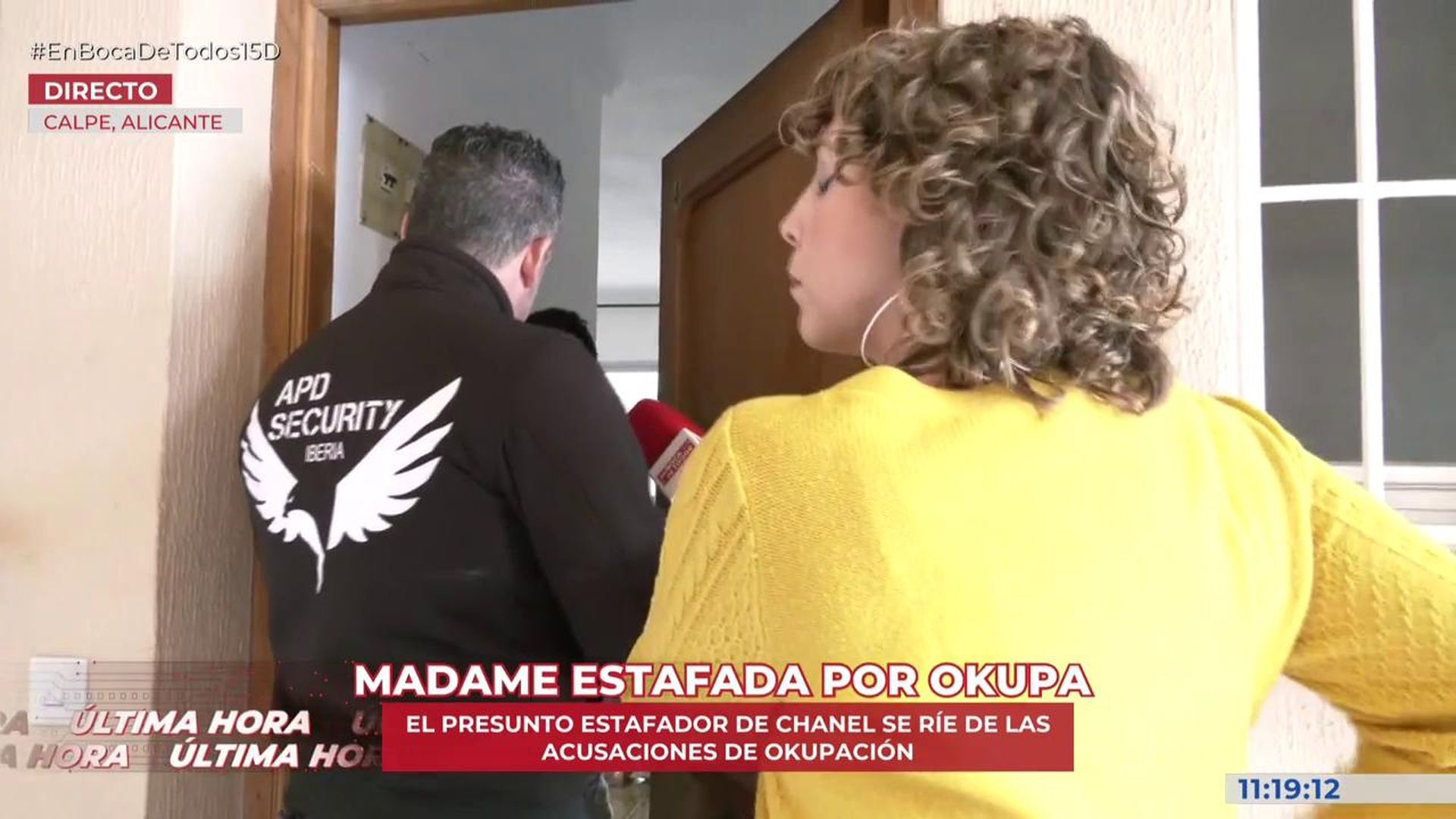 Julio César, presunto estafador, lo niega: “Ella es la que está de okupa”
