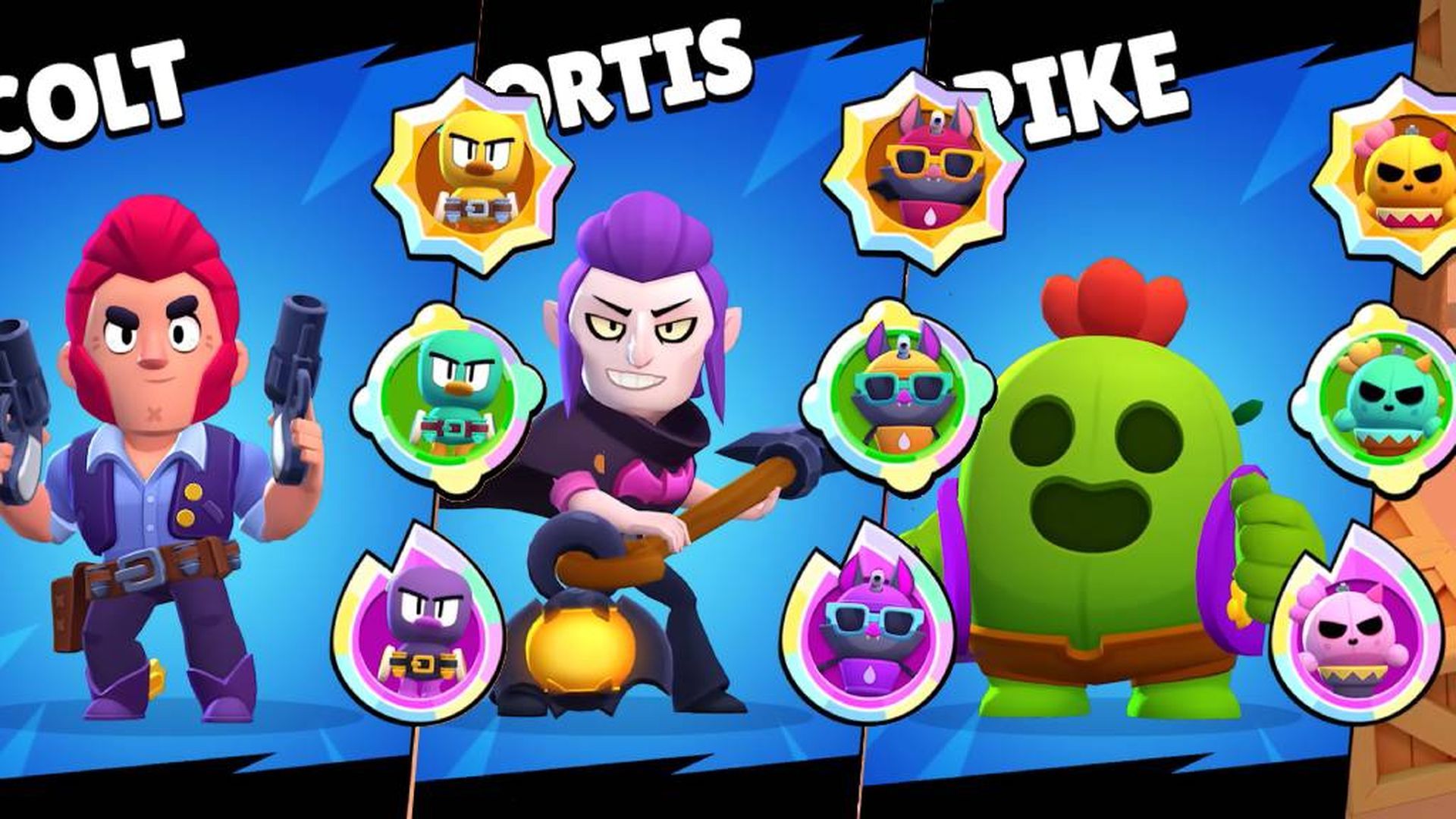Los buffies de Colt, Mortis, Spike, EMZ, Shelly y Frank llegan a Brawl Stars Los buffies de Colt, Mortis, Spike, EMZ, Shelly y Frank llegan a Brawl Stars