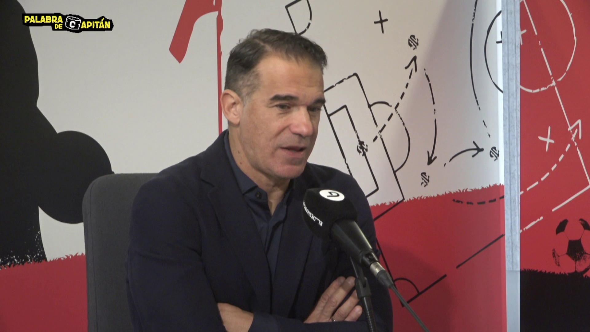 Luis García Plaza en 'Palabra de Capitán'