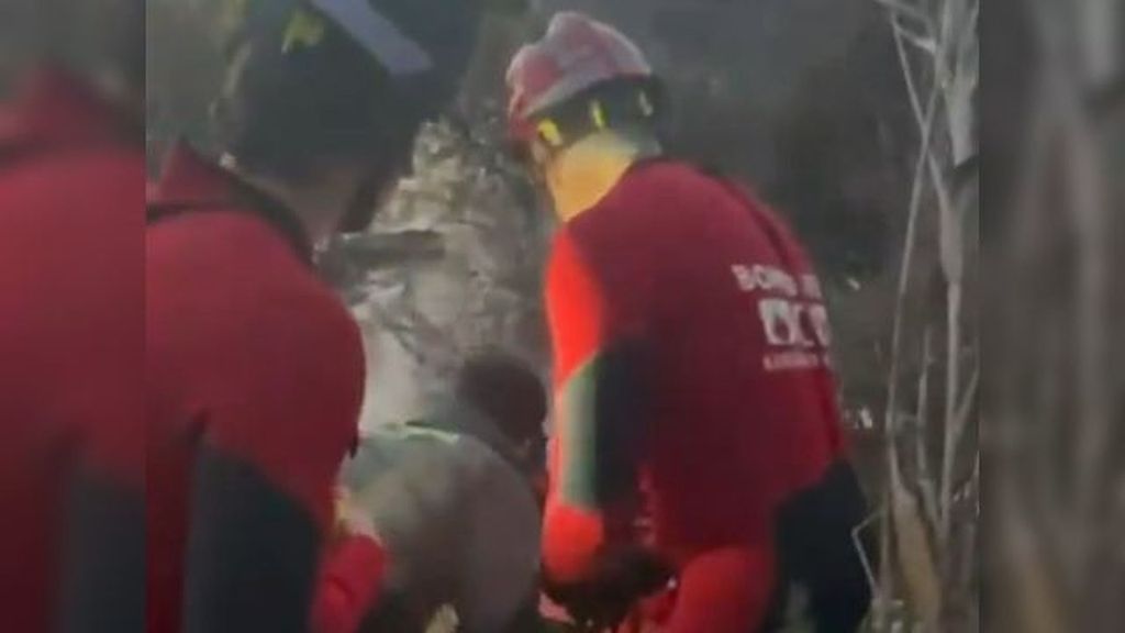 Rescatan en Alhama de Murcia a un hombre que había sido arrastrado por una riada