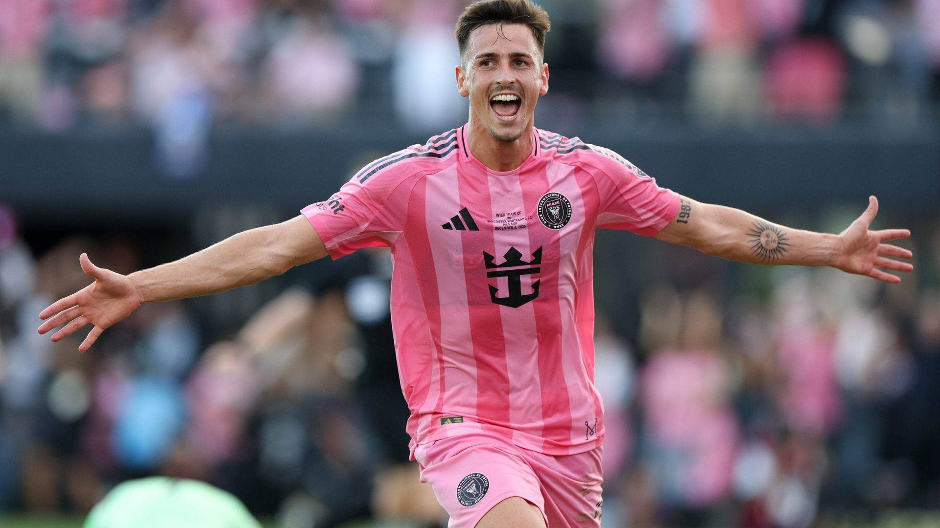 Tadeo Allende con el Inter de Miami