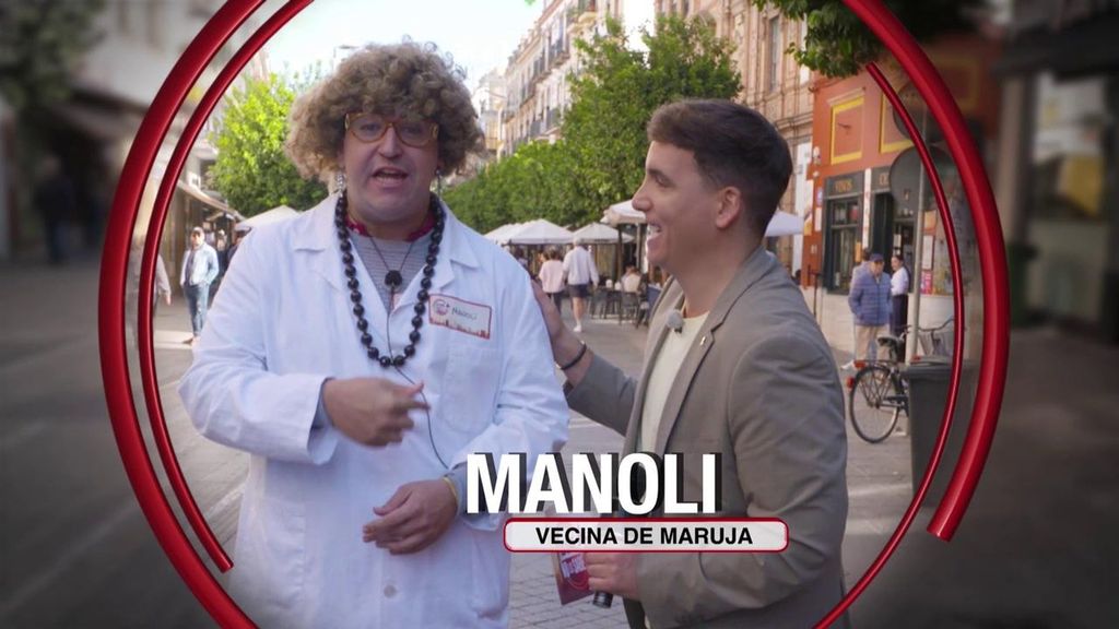 Un concursante hace parar el programa para interpretar a 'Manoli', un personaje cómico de Triana: "Soy como Ana Obregón, actriz y bióloga"