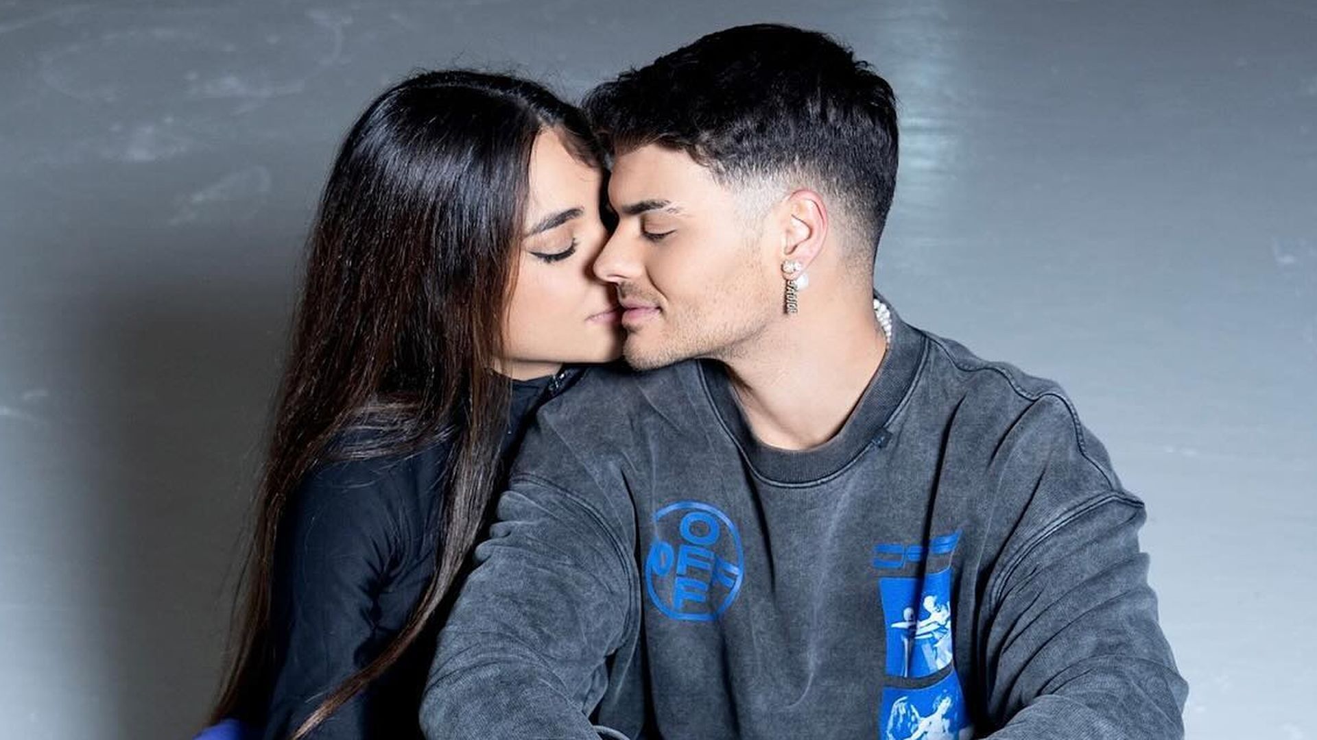 Abraham Mateo y su novia, Esty Abraham Mateo y su novia, Esty
