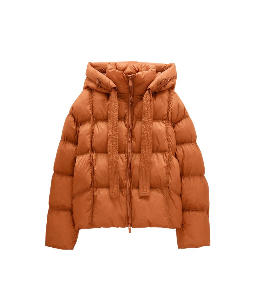 Abrigo acolchado con capucha extraíble – Parfois