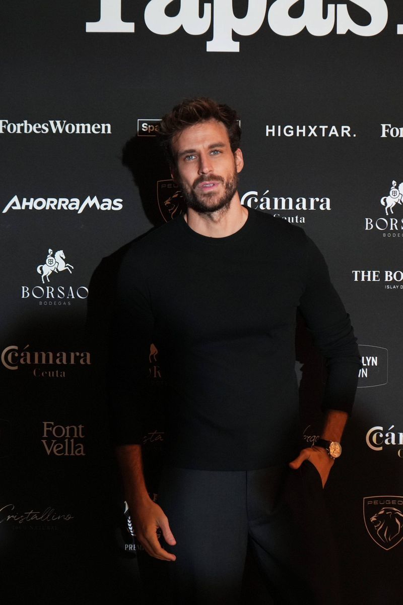 Alejandro Caracuel, en la alfombra roja del décimo aniversario de Tapas Magazine