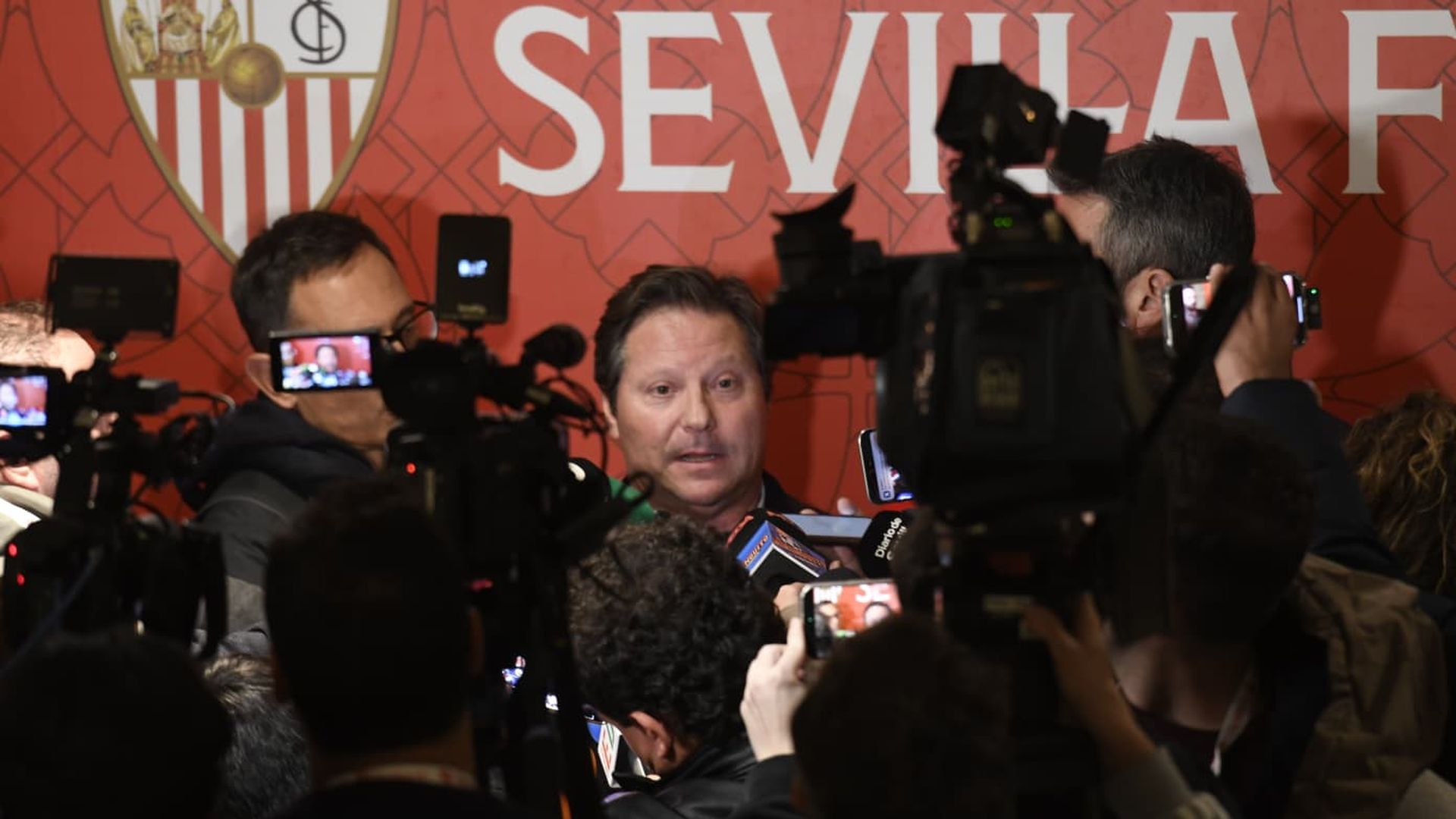 Antonio Lappí, en la Junta del Sevilla 2025