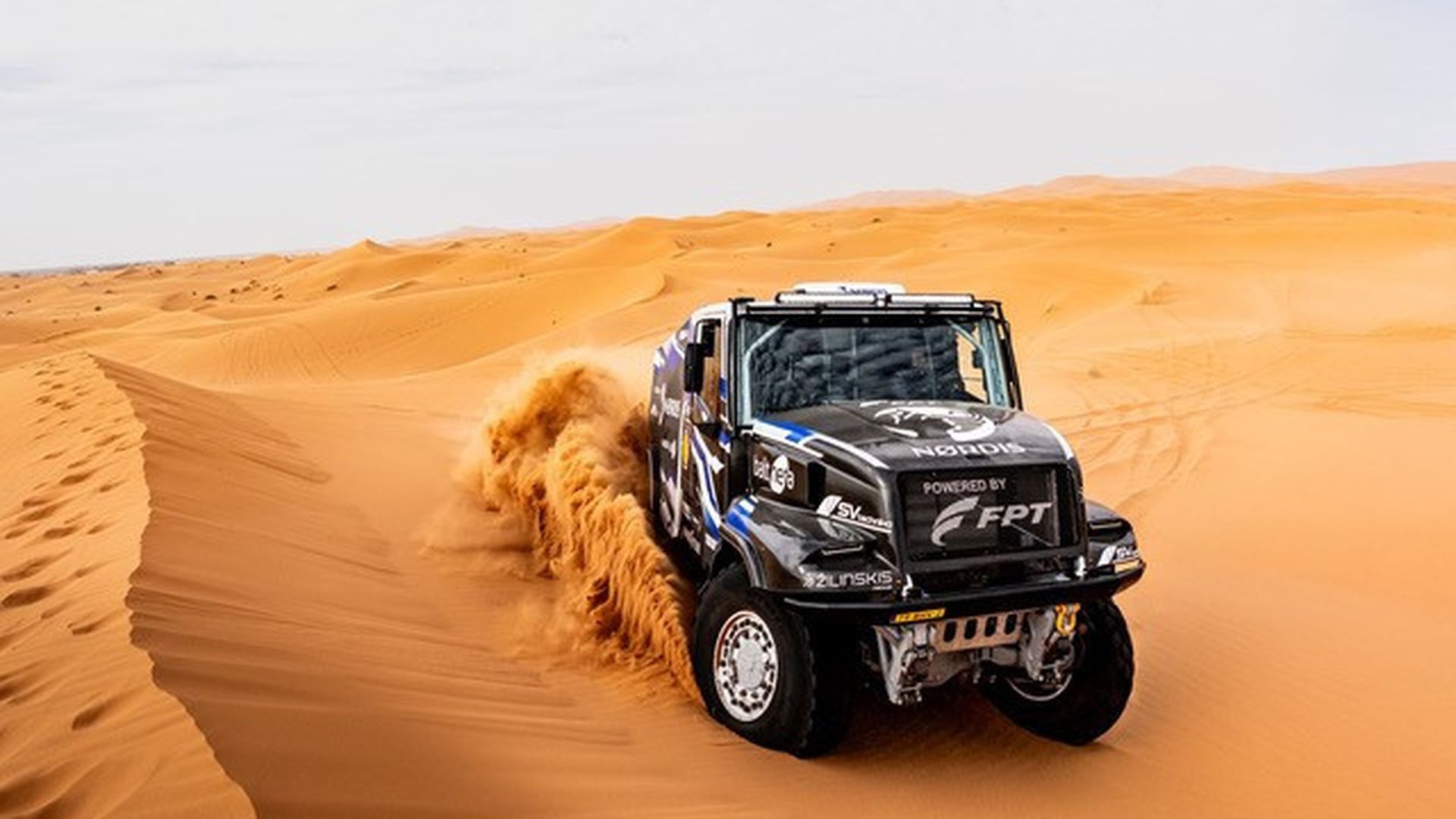 Cambión De Rooy para el Rally Dakar 2026 con neumáticos Goodyear