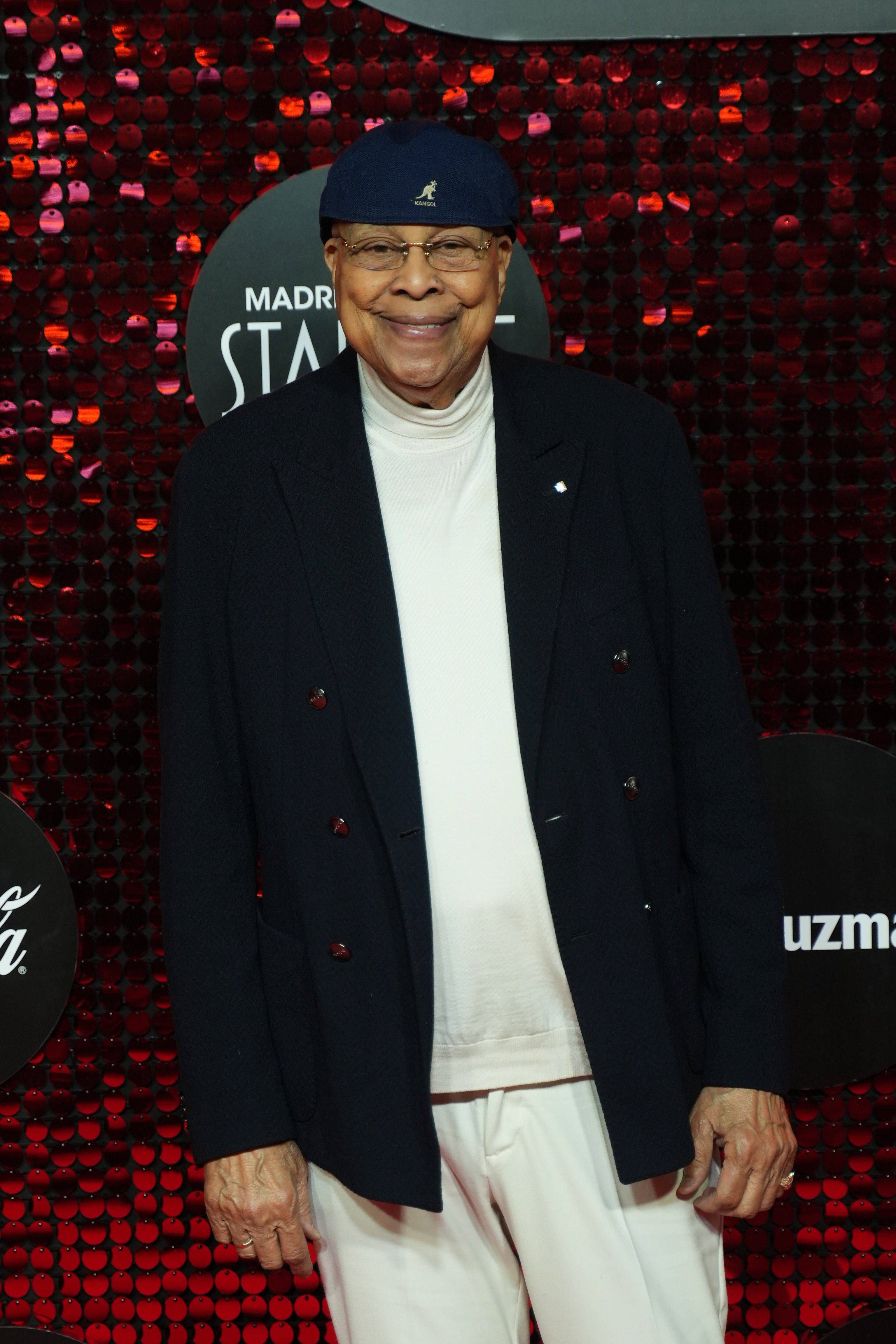 Chucho Valdés, en la alfombra roja de la gala Billboard Starlite