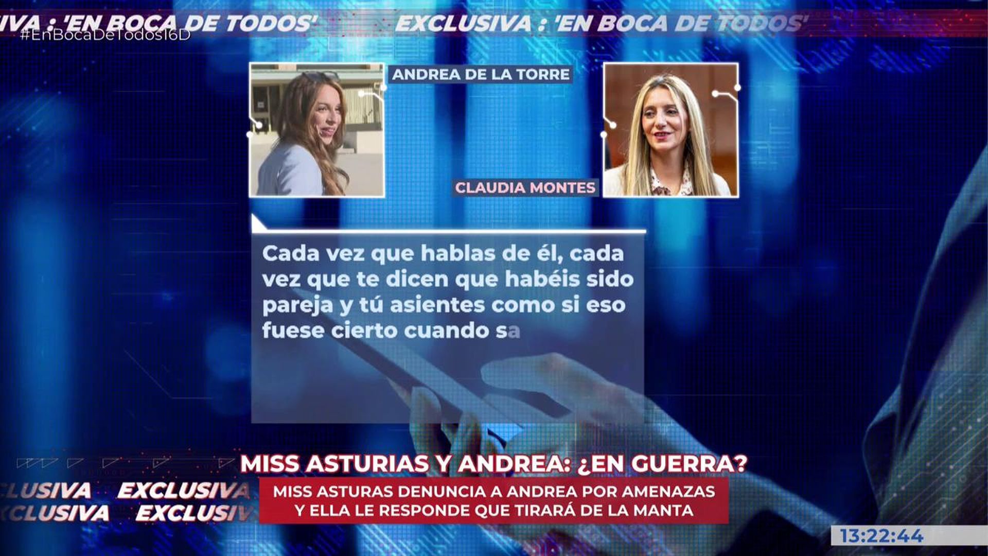 Claudia Montes, Miss Asturias, denuncia a la exnovia de José Luis Ábalos por amenazas