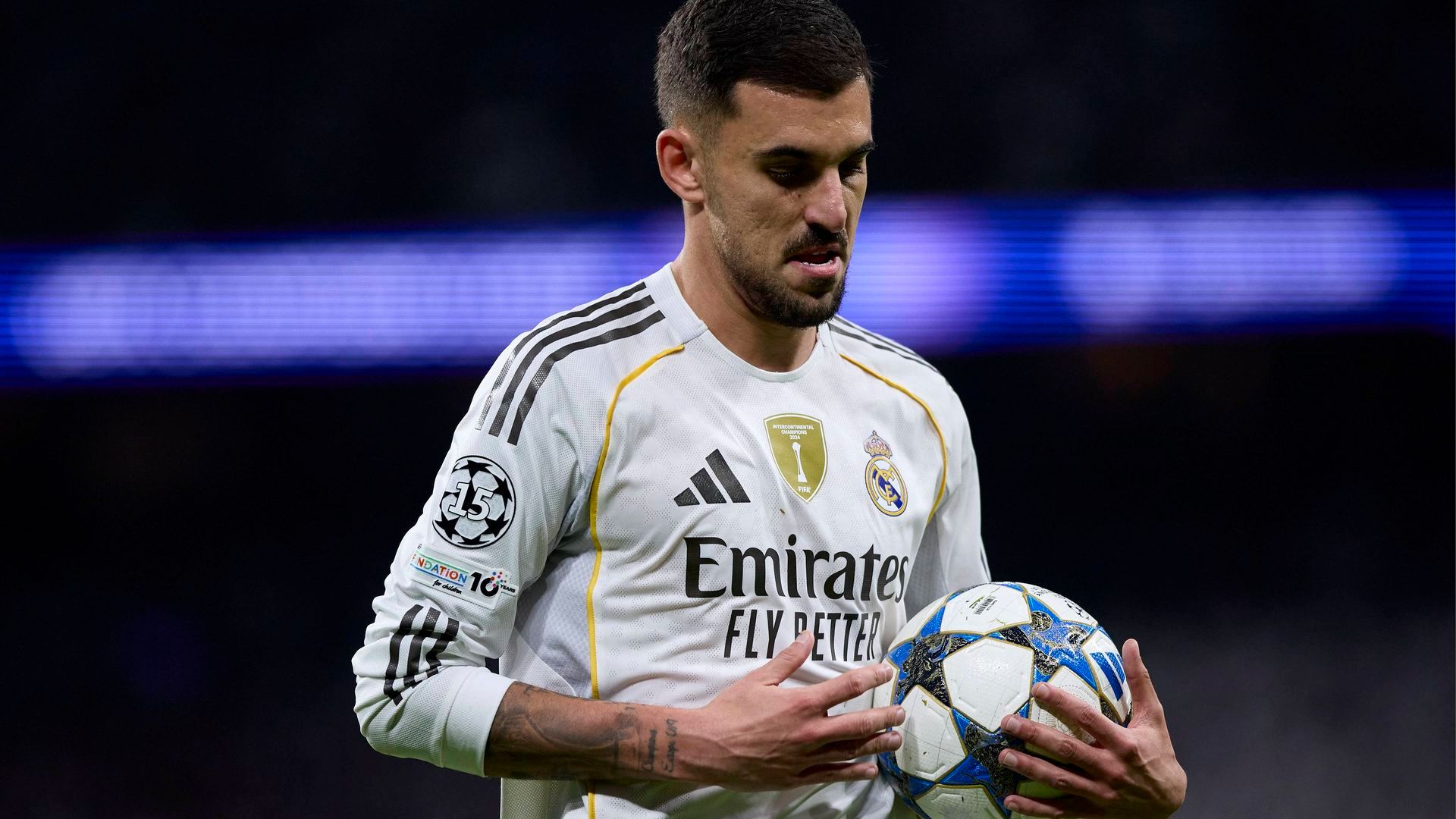 Dani Ceballos durante un partido del Real Madrid Dani Ceballos durante un partido del Real Madrid