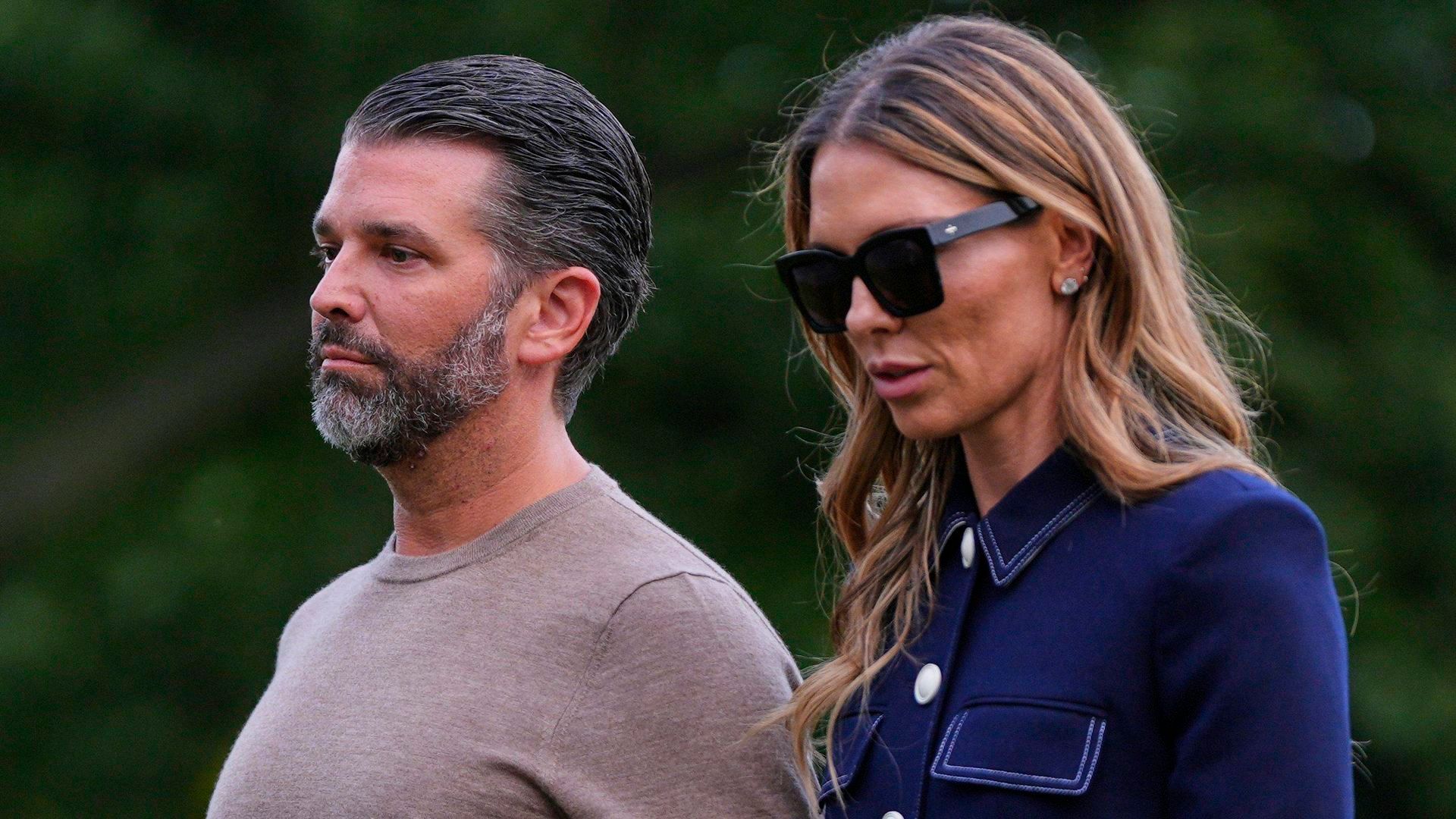 Donald Trump Jr. y Bettina Anderson