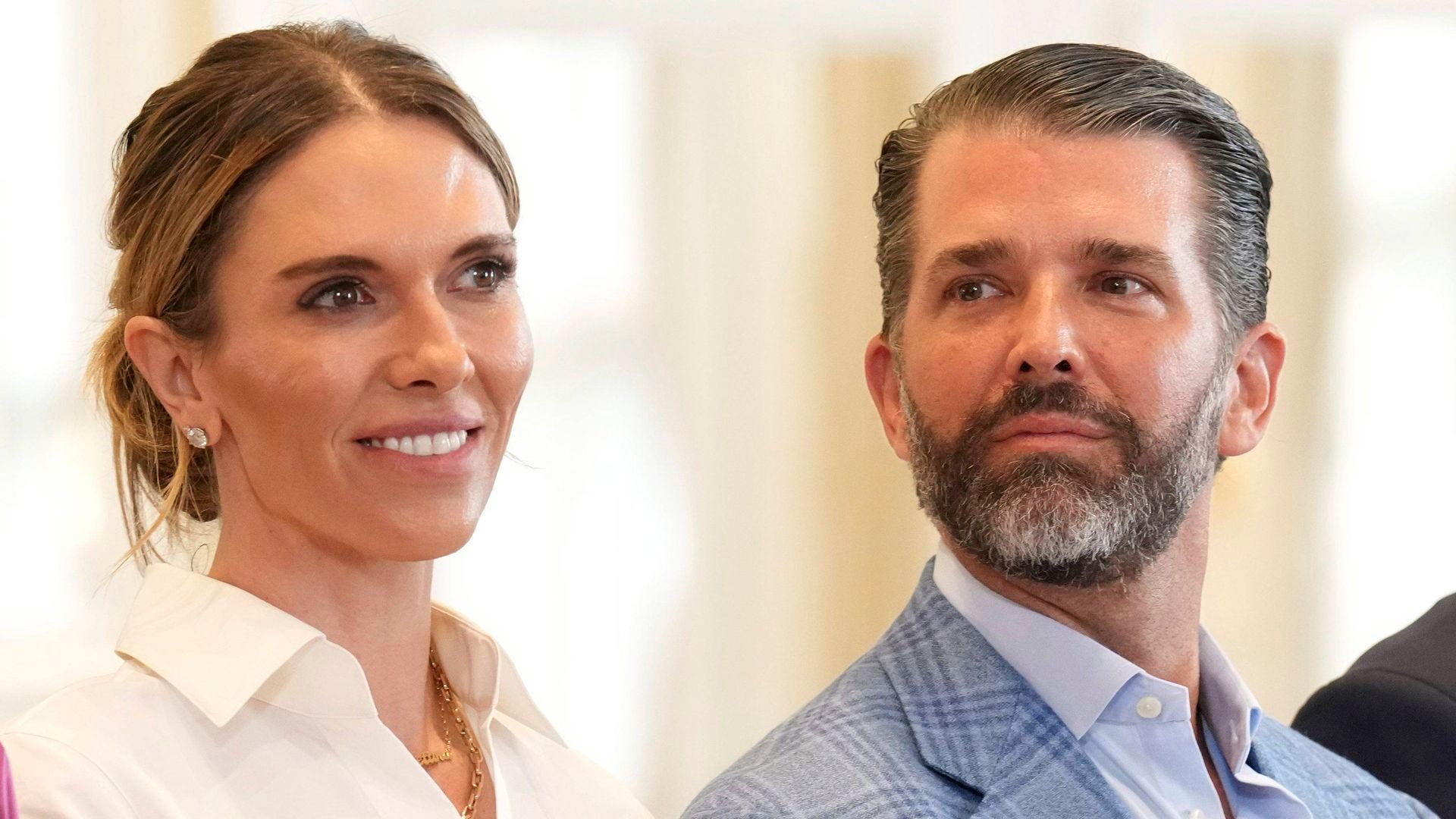 Donald Trump Jr. y Bettina Anderson