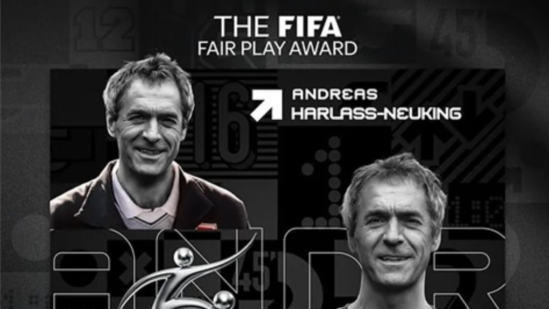 Dr. Andreas Harlass-Neuking, ganador del Premio Fair Play de la FIFA 2025
