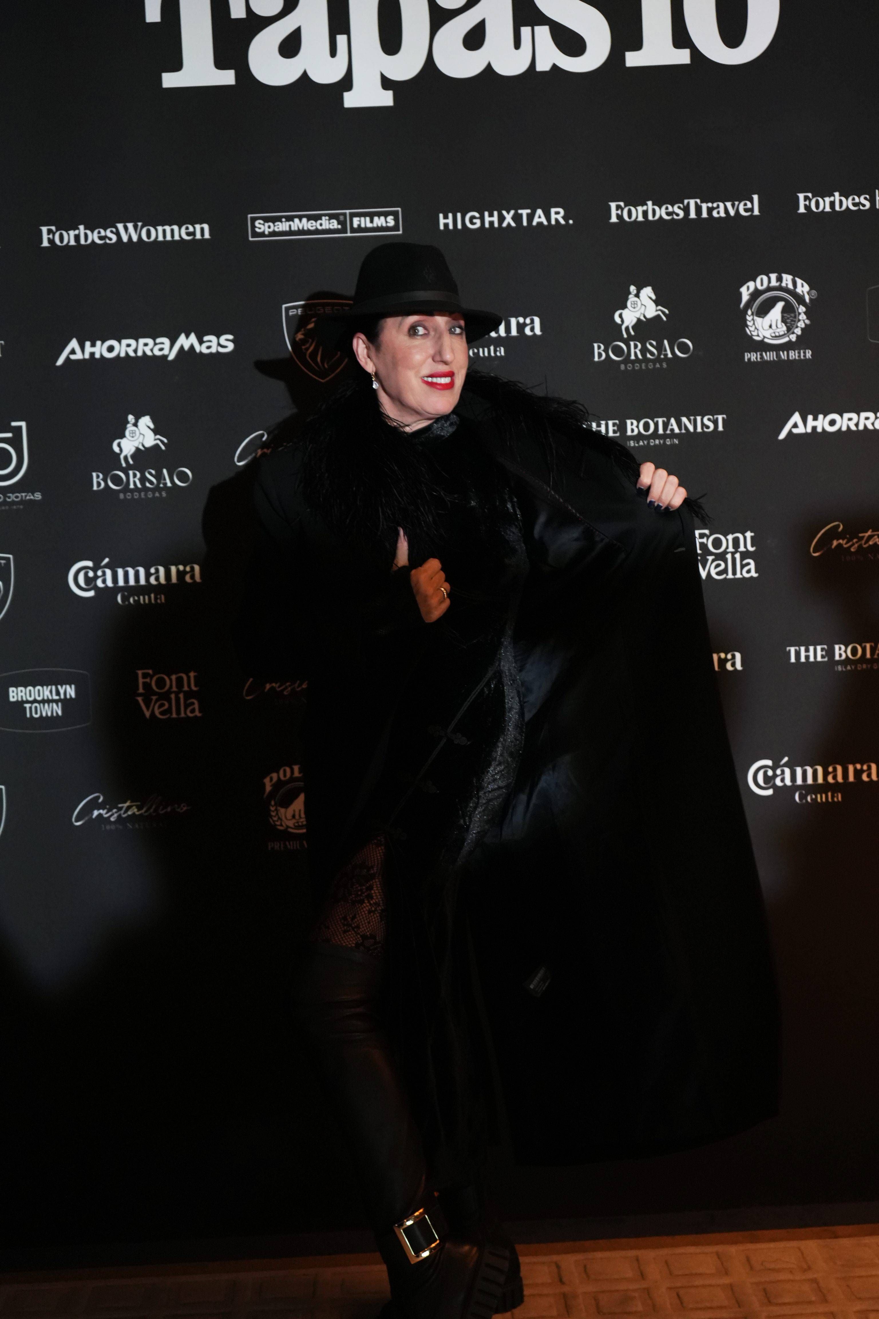 Rossy de Palma, en la alfombra roja del décimo aniversario de Tapas Magazine