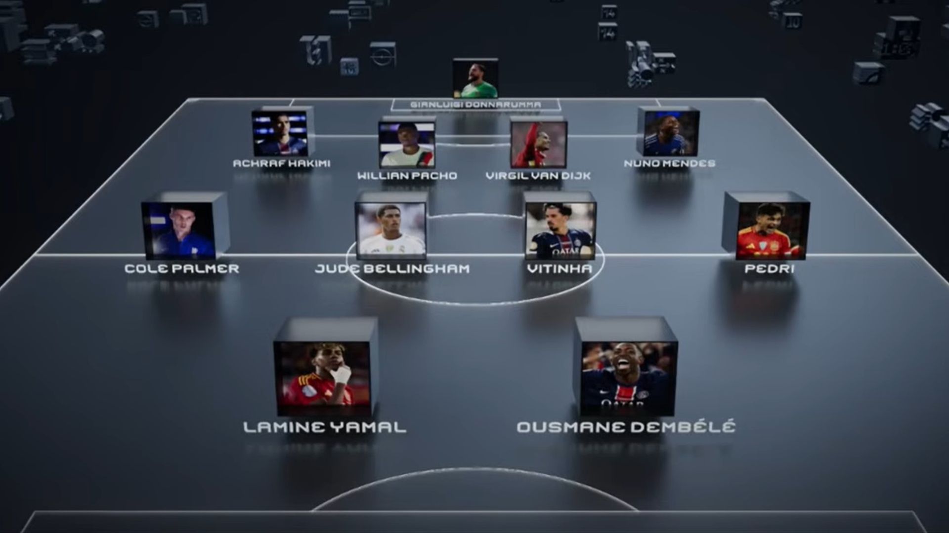 El XI masculino del Premio The Best tiene color parisino