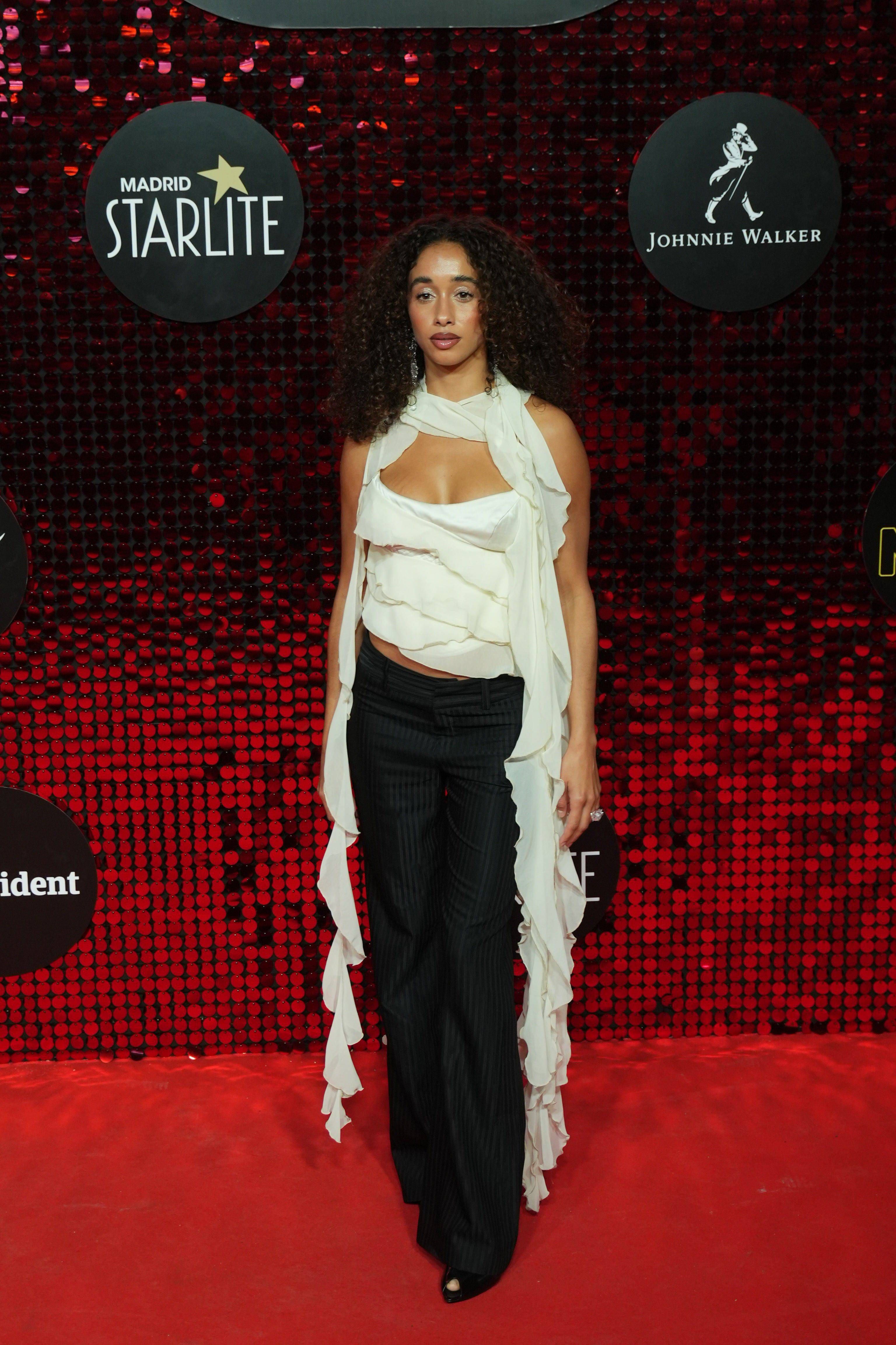 Eva Ruiz, en la alfombra roja de la gala Billboard Starlite