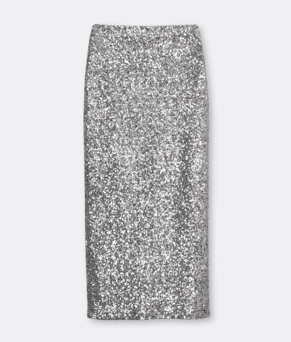 Falda Poppy Silver – BIMANI