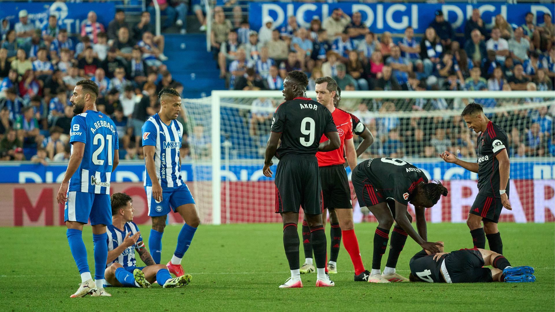 Imagen del Alavés-Sevilla de la jornada 5 de LALIGA EA SPORTS