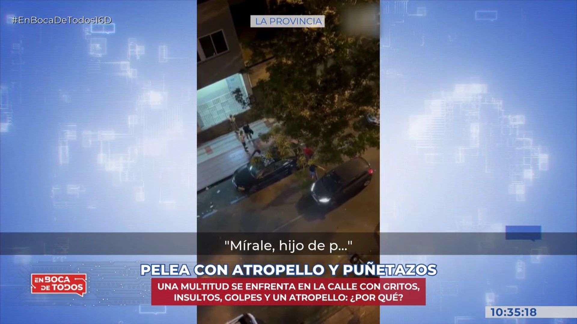 Impactantes imágenes | Un hombre atropella a otro tras una brutal pelea en plena calle Impactantes imágenes | Un hombre atropella a otro tras una brutal pelea en plena calle