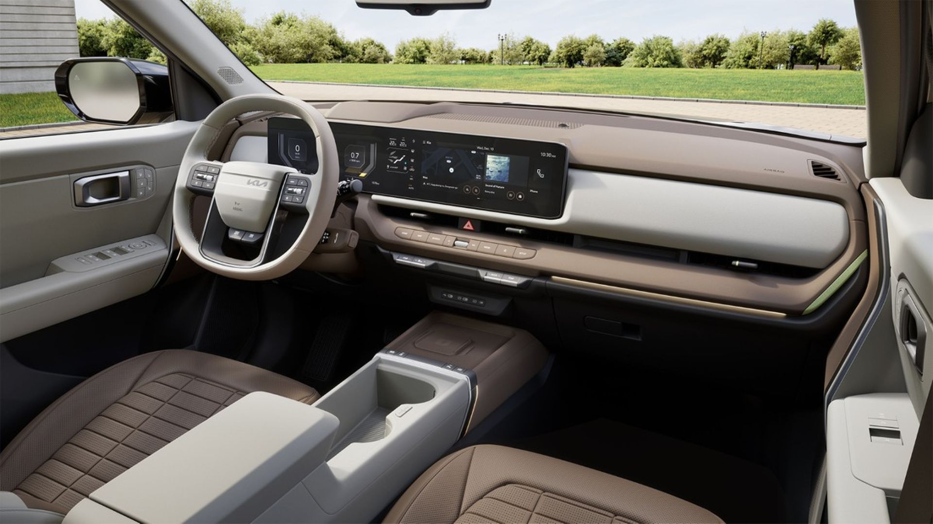 Interior del Kia Seltos