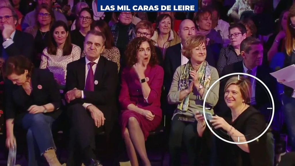 Las imágenes que desmienten que María Jesús Montero no había visto a Leire nunca