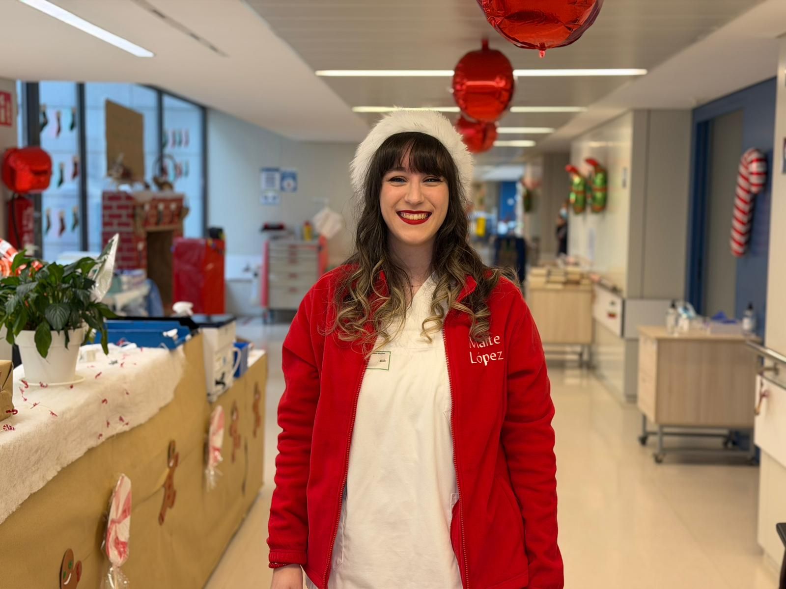 Maite López, cantante y compositora del villancico del Hospital de Ourense