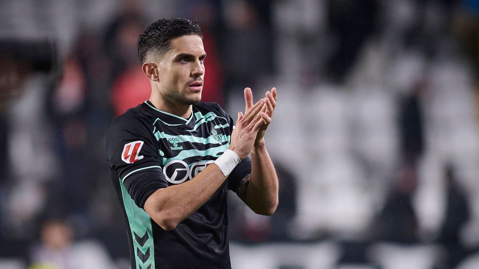 Marc Bartra tras el partido contra el Rayo Vallecano Marc Bartra tras el partido contra el Rayo Vallecano